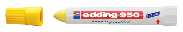 Edding - Felt -Tip Edding 950 pastamarker autour du jaune 10 mm | 10 pièces