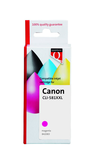 Quantore - Inktcartridge canon cli-581xxl rood