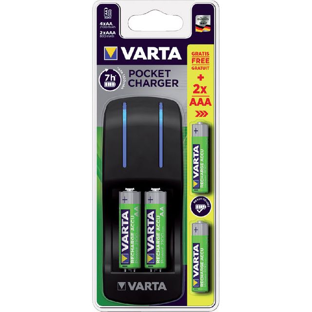 Batterie -Ladegerät Varta Pocket inkl