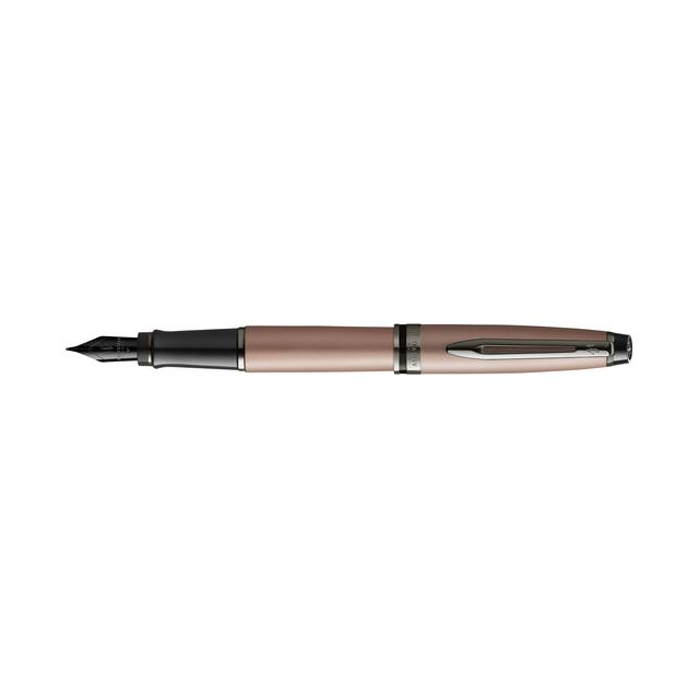 Fountain Pen Waterman Expert Metallic Rose Gold Laquer RT Fine