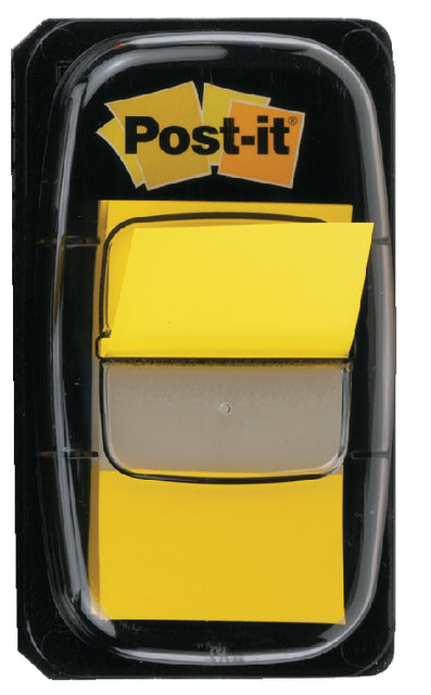 Post -it - Indexstandard, ft 24,4 x 43,2 mm, Halter mit 50 Registerkarten, Gelb