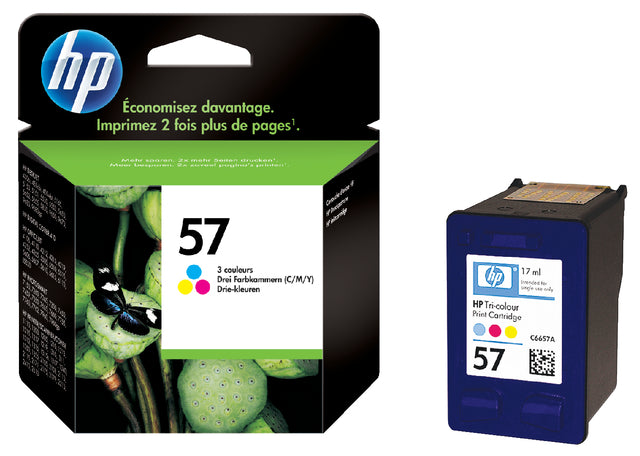 HP - Inktcartridge hp c6657a 57 kleur