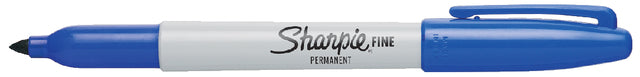 Sharpie - Viltstift ie fine rond blauw 1-2mm | 12 stuks