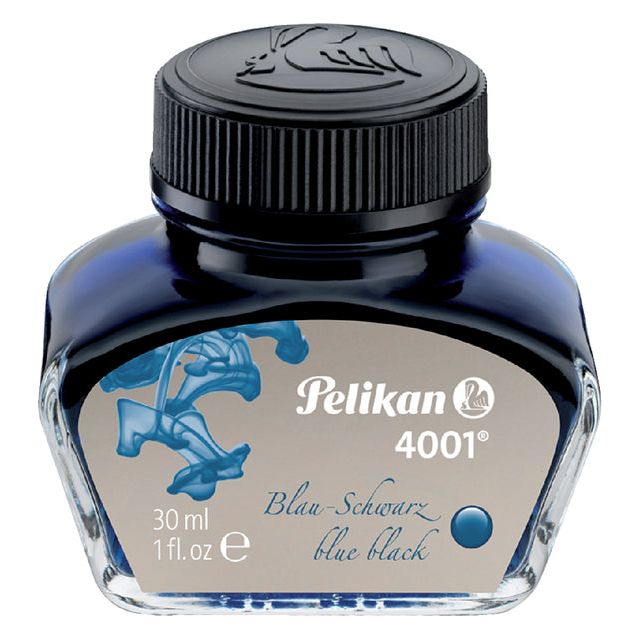 Pelikan - Fountain Stifttinte 4001 30ml Blau/Schwarz