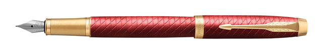 Parker - Fountain Pen Im Deep Red GT Fine