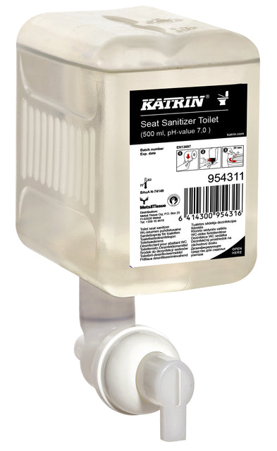 Katrin - Lunettes de toilette 954311 500 ml | 12 pièces