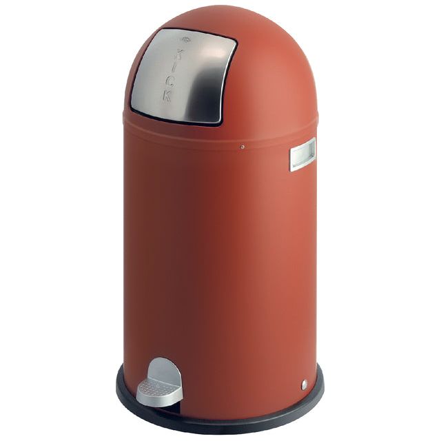 Wesco - Afvalbak kickboy 40liter 39x75.5cm rood