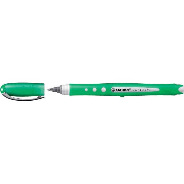 Stabilo - Rollerpen Worker 0,5 mm Colorful 2019/36 Green | 10 pièces