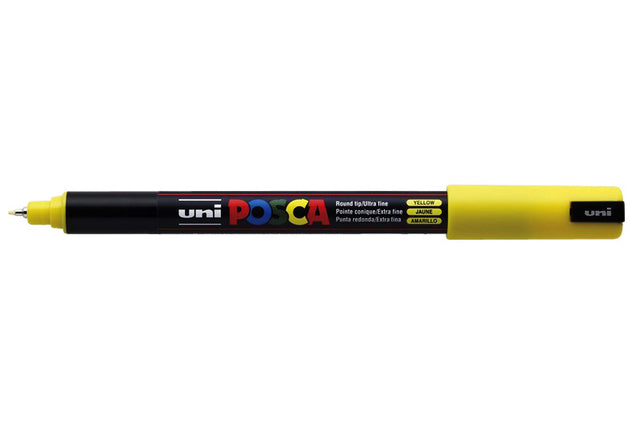 Posca - Verfstift posca pc1mr ef geel | 6 stuks