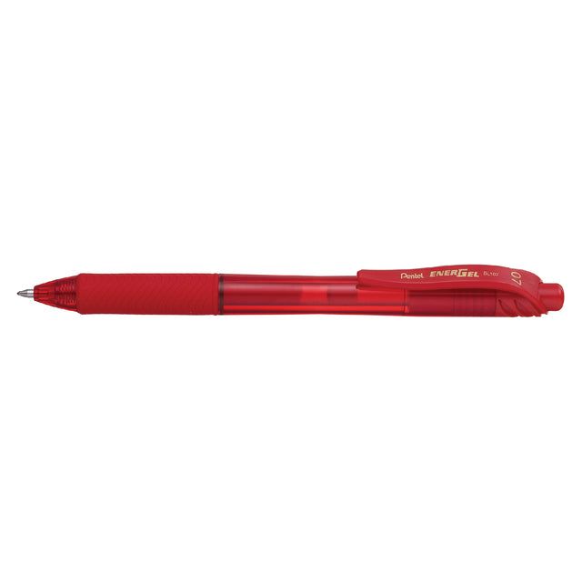 Pentel - Gelschrijver  bl107 energel-x m rood | 12 stuks