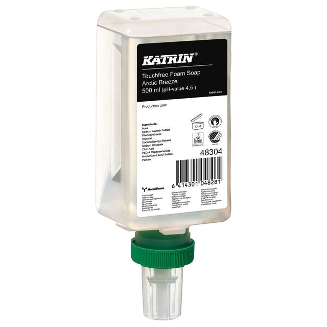 Katrin - Handzeep  schuim 500ml arctic breeze | 12 stuks