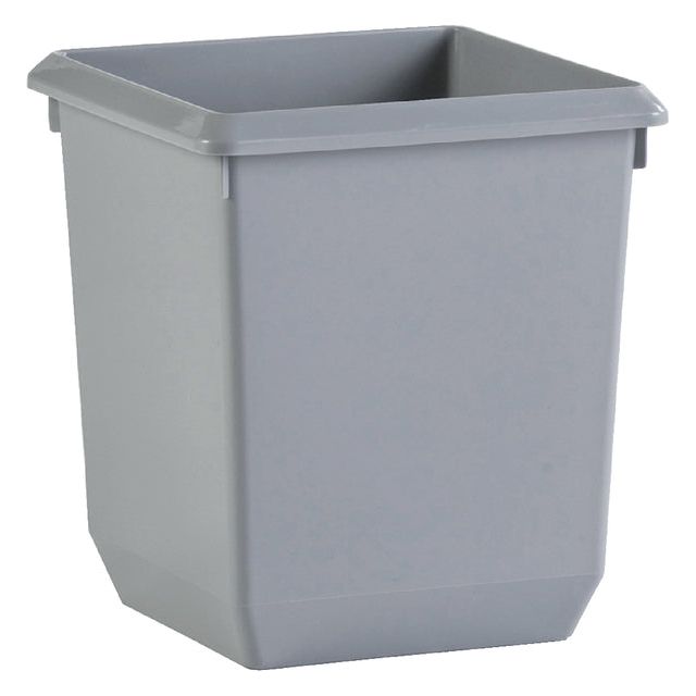 Vepa Bacs - boîtier en papier Plastique carré S 21liter Gray