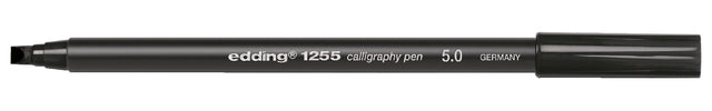 Edding - Calligraphie Edding 1255 Black 5.0 mm | 10 pièces