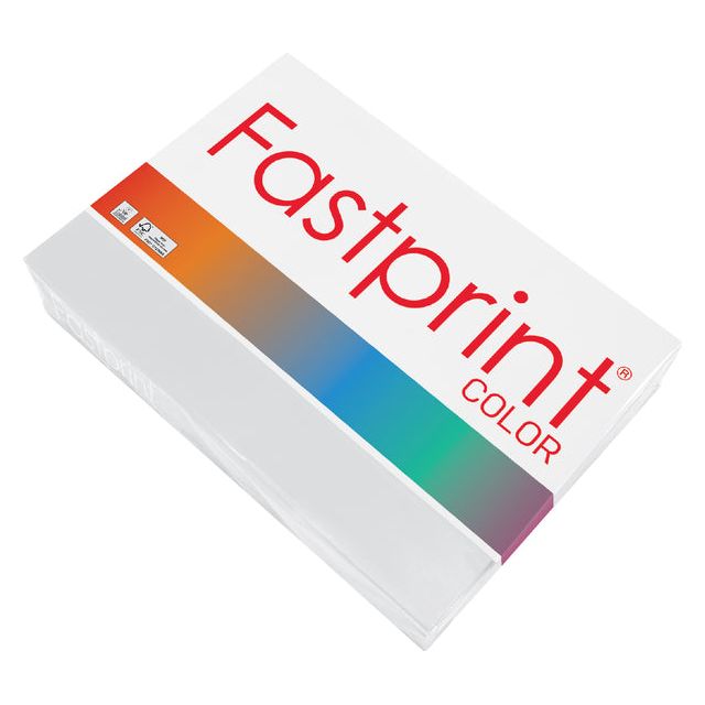 FASTPRINT - Papier Fastprint A4 160gr Gray | PAK A 250 Blatt | 5 Stücke