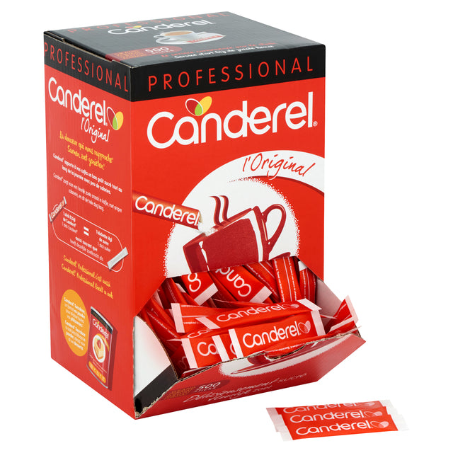 Canderel - bâtons de sucre, 0,5 g, boîte de 500 pièces