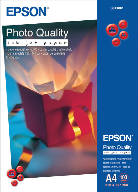 Epson - Inkjetpapier epson s041061 a4 102gr mat