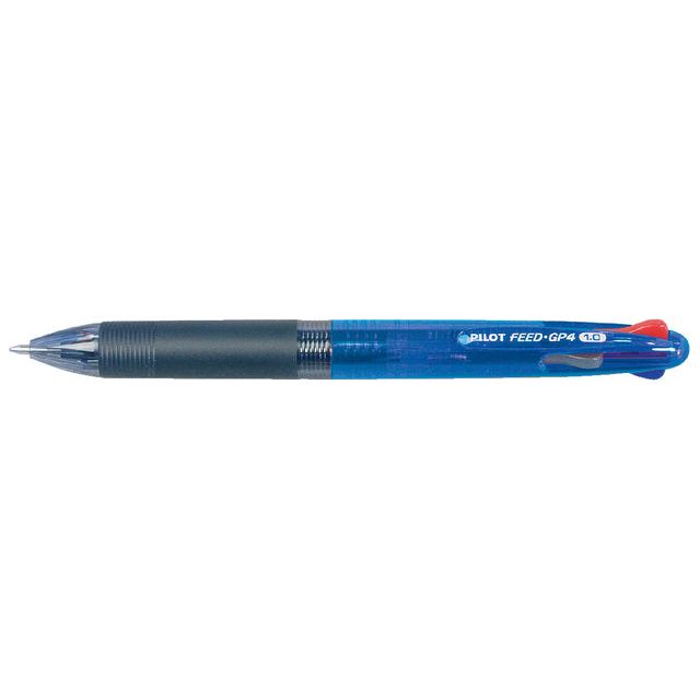 Pilote - Ballpen Pilot Race Feed 4 Colors GP4 Blue Holder 0,32 mm