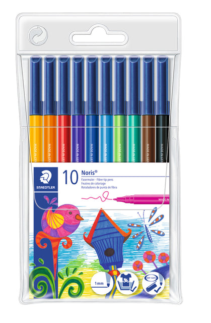 Staedtler - Viltstift 326 10 Stück Assorti | 10 Stücke