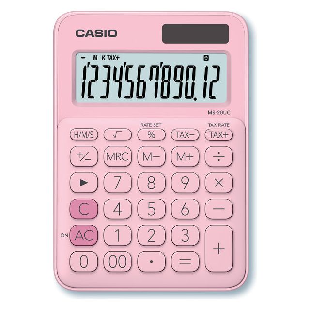 Casio - Taschenrechner MS -20uc Pink