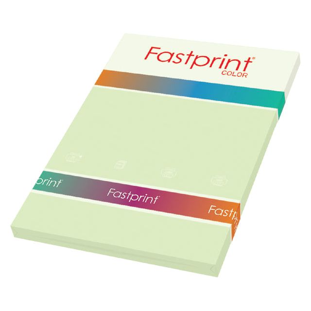 Fastprint - Kopieerpapier -100 a4 120gr lichtgroen