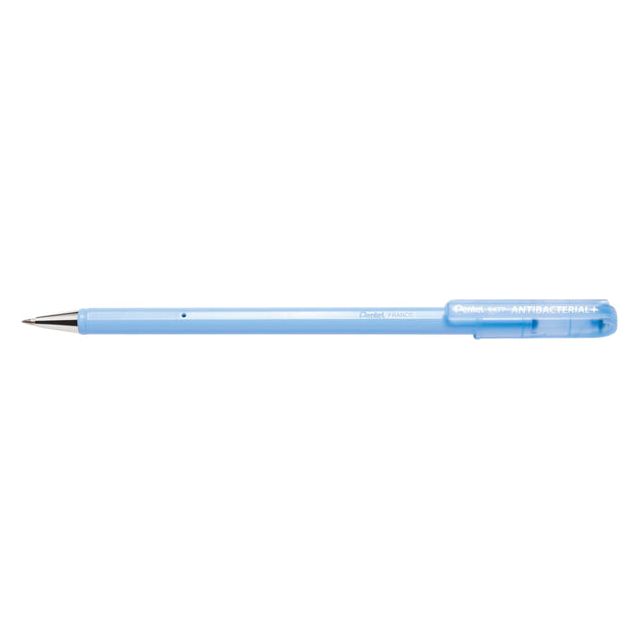 Pentel - Balpen pentel bk77ab anti-bact bk77ab f blauw | 12 stuks