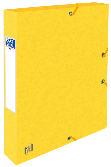 Oxford - Elastobox Top Fichier + A4 40 mm jaune