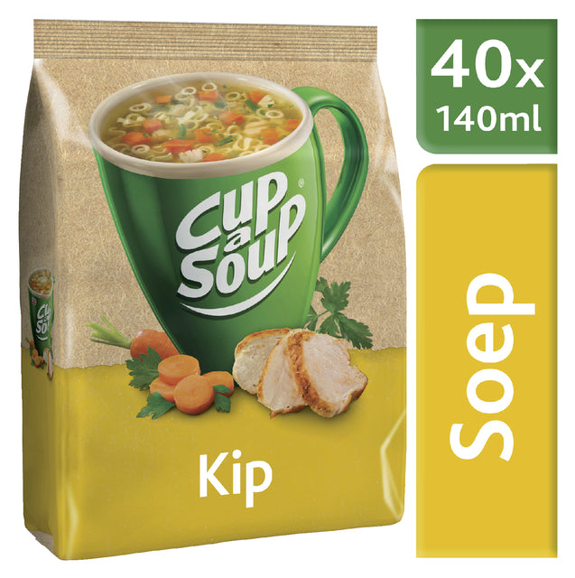 Unox-cup-a-Soup Machine Bag Kip 140 ml | 4 pièces