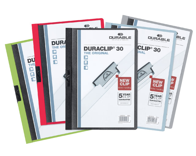 Durable - Klemmap Duraclip Original 30 Couleurs assorties