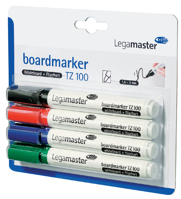 Legamaster - Felt -Tip Pen TZ100 BLANC TBORD AUST