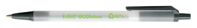 BIC - Ballpen -Evolutions Clic Stic Medium Black | 50 Stück