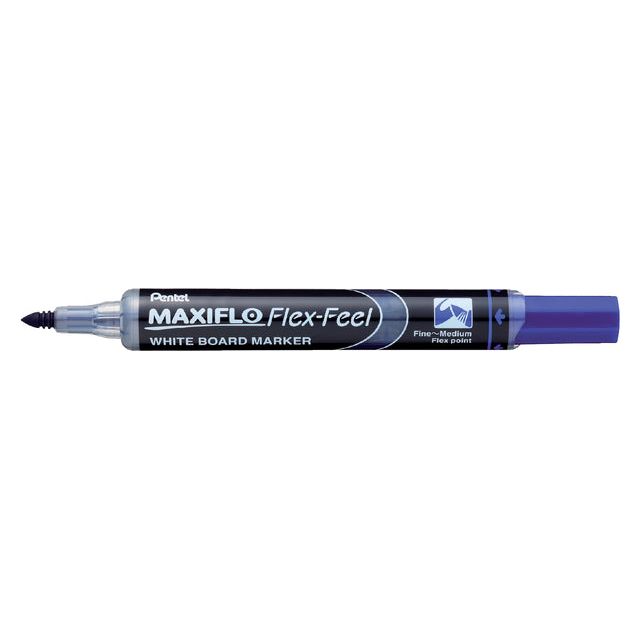 Pentel - Viltstift pentel mwl5sbf whiteboard 1.5-4.5 blauw | 12 stuks