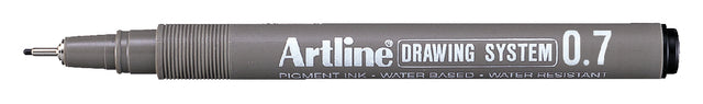 Artline - Fineliner 0,7 mm noir | 12 pièces