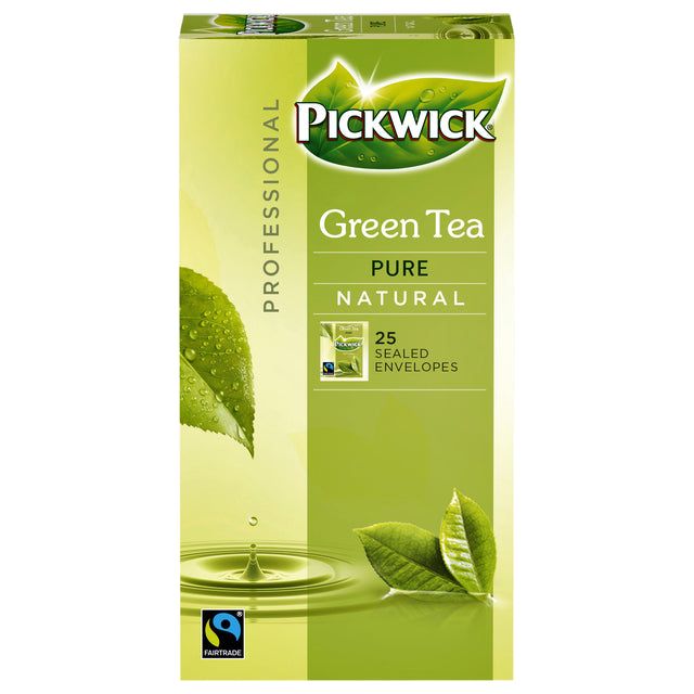 Pickwick - Tea Fair Trade Green Pure 25x1.5gr | 3 Stücke