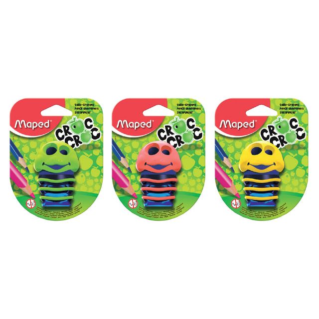 Mapte - Crayon Sharper Croc 2 -Hole sur la blister | 5 pièces