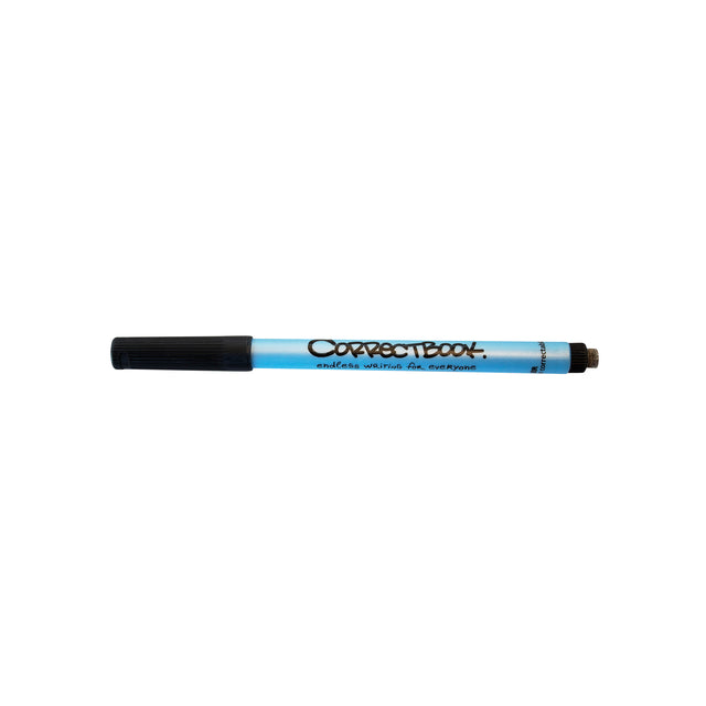 Correctbook - Felt -Tip Pen est effaçable rond Black Black | 10 pièces