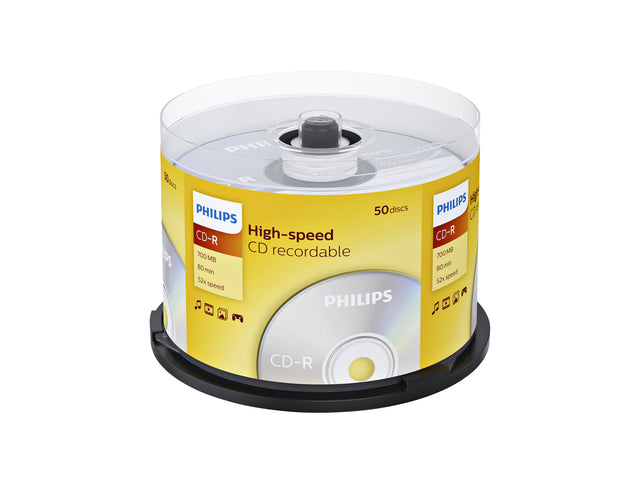 Philips - CD -R 80min 700 Mo 52x SP (50)