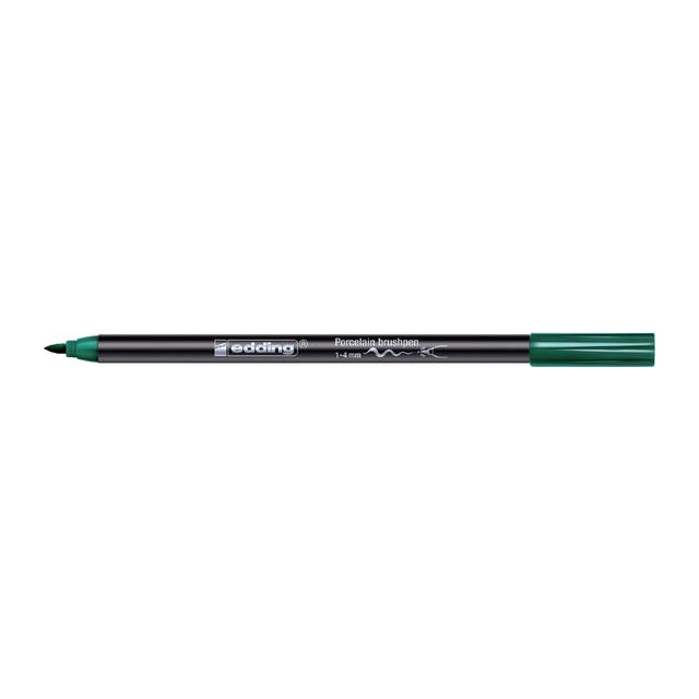 Edding - Brushpen Edding 4200 Green en porcelaine | 10 morceaux