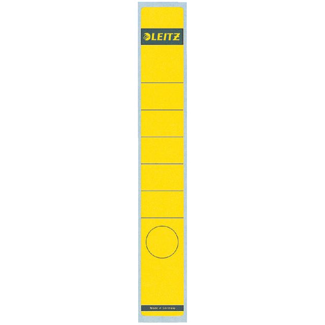 Leitz - Étiquette de tapis étroite / long 39x285 mm auto-adhésif jaune