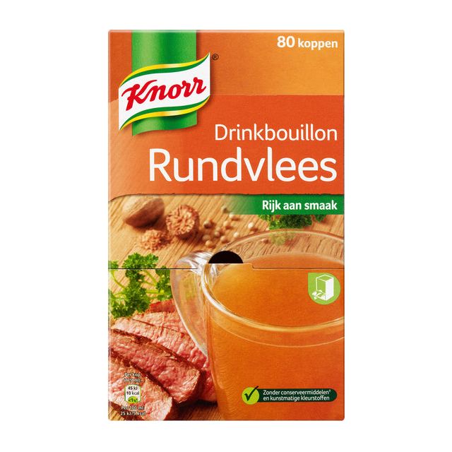 Knorr - Drinkbouillon knorr rundvlees