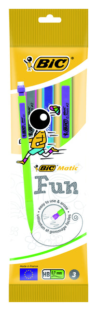 BIC - Imprimer crayon Matic Classic 0,7 mm Blister à 3e