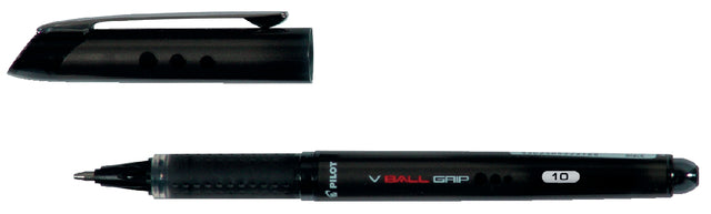 Pilote - Rollerpen Pilot V -Ball Grip VB10 Black 0,6 mm