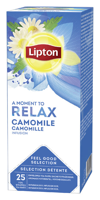 Lipton - Thé Relax Chamomile 25 pièces | 6 pièces