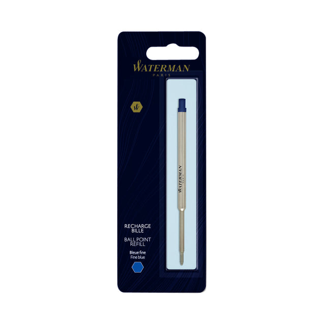 Waterman - Balpenvulling f blauw | 12 stuks