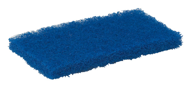 Vikan - Schuurspons medium125x245x23mm blauw nylon