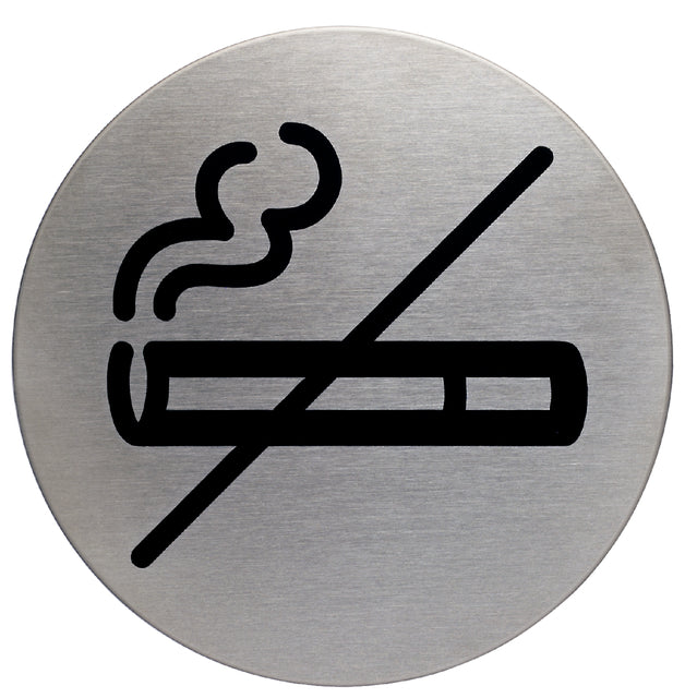 Durable - Infobord pictogram durable niet roken rond 83mm