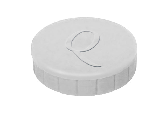 Quantore - aimant 20 mm 300gram blanc 10 pièces | 24 pièces