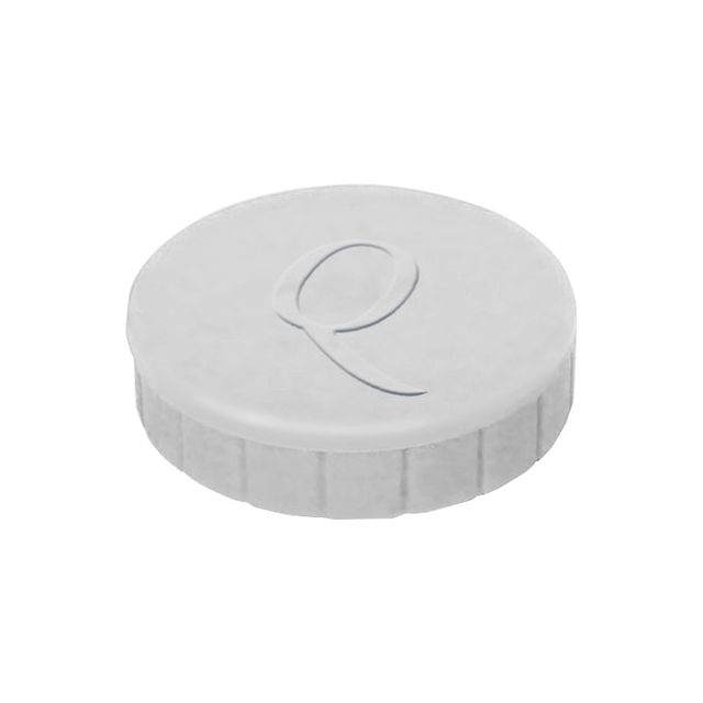 Quantore - aimant 20 mm 300gram blanc 10 pièces | 24 pièces