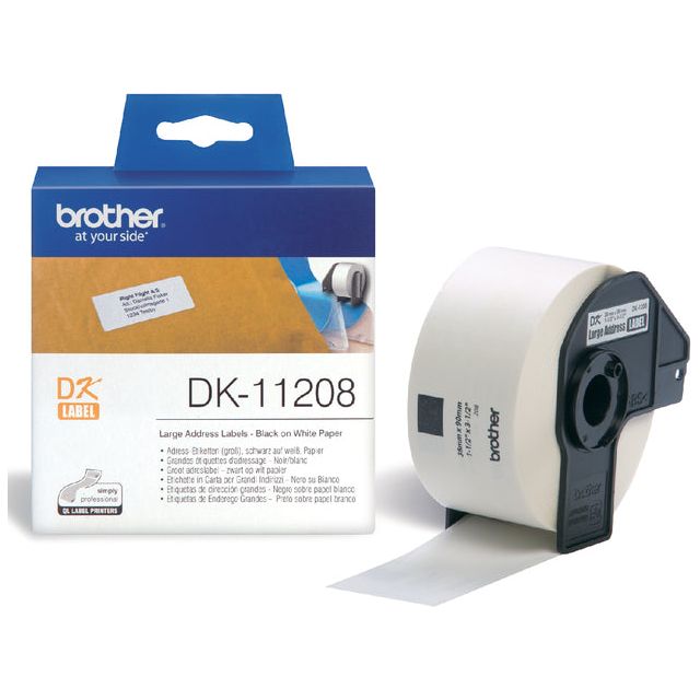 Bruder - Label DK -11208 38x90mm große Adresse 400 Stücke | 3 Stücke