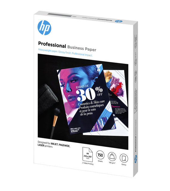 HP - Fotopapier hp 3vk91a a4 laser 180gr glans