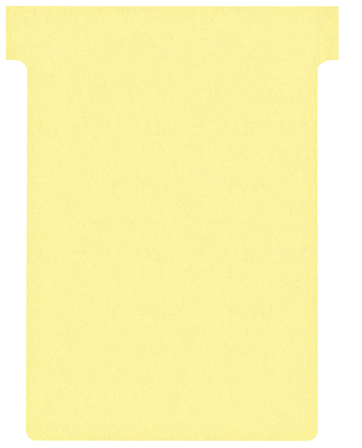 Nobo - T -Planboard Cards Index 3, FT 120 x 92 mm, jaune